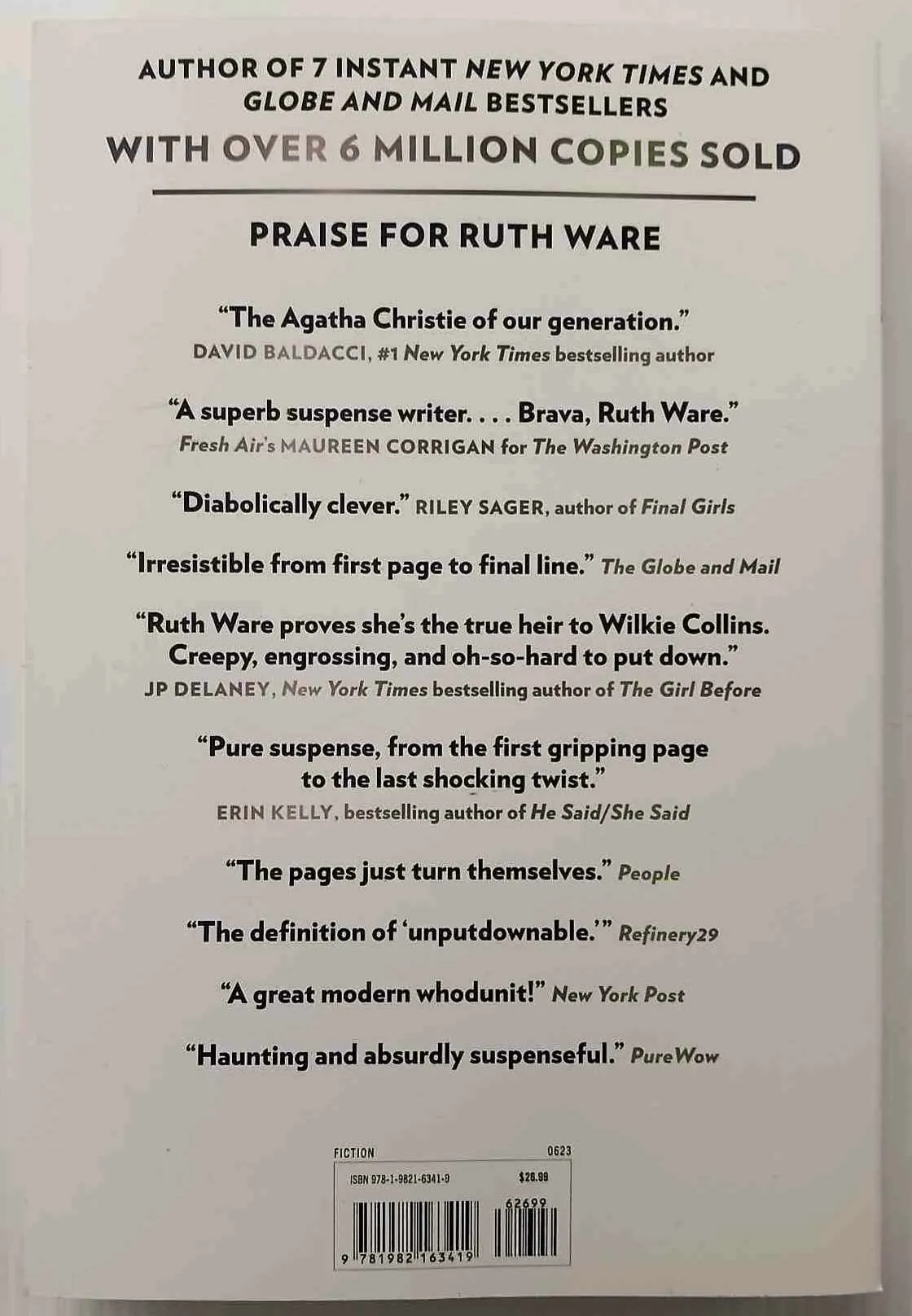 ZERO DAYS - Ruth Ware